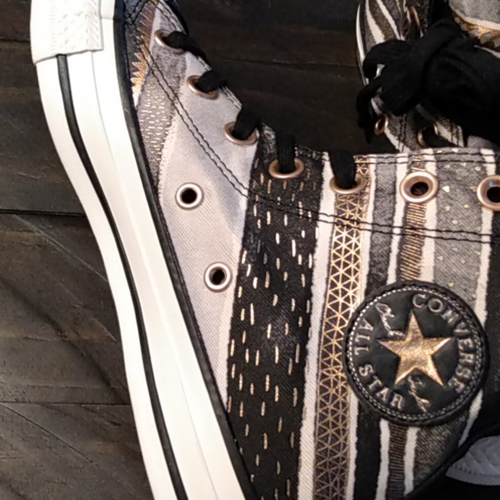 Converse All Star Hi Festival Strip Wm Sneaker - Picture 5 of 8